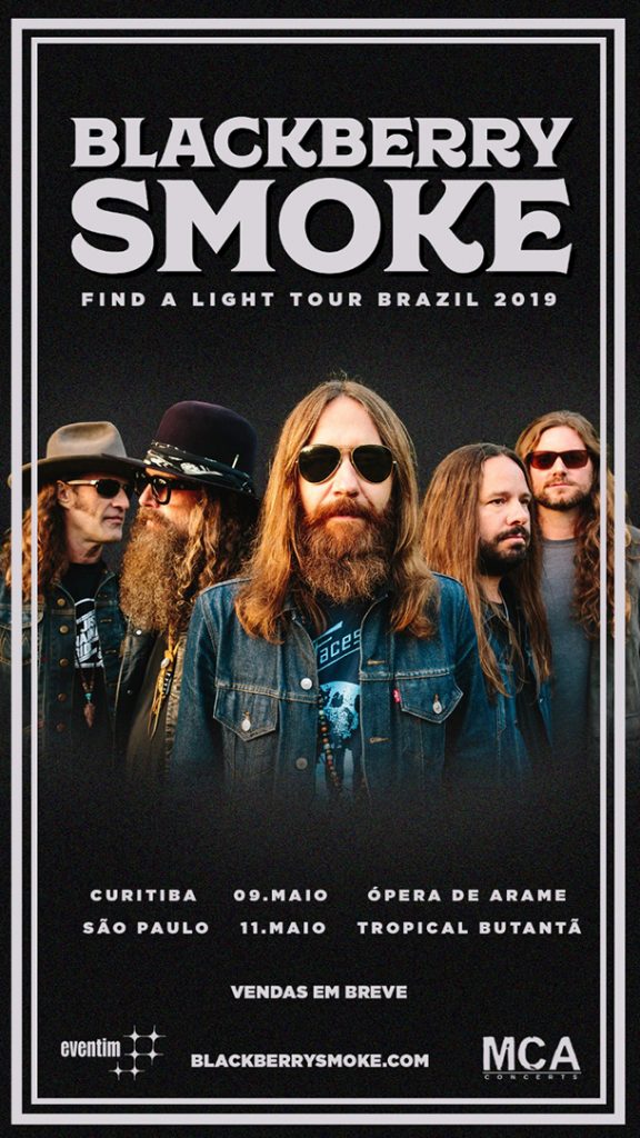 Roqueiros da Blackberry Smoke vêm pela 1ª vez ao Brasil – Vírgula