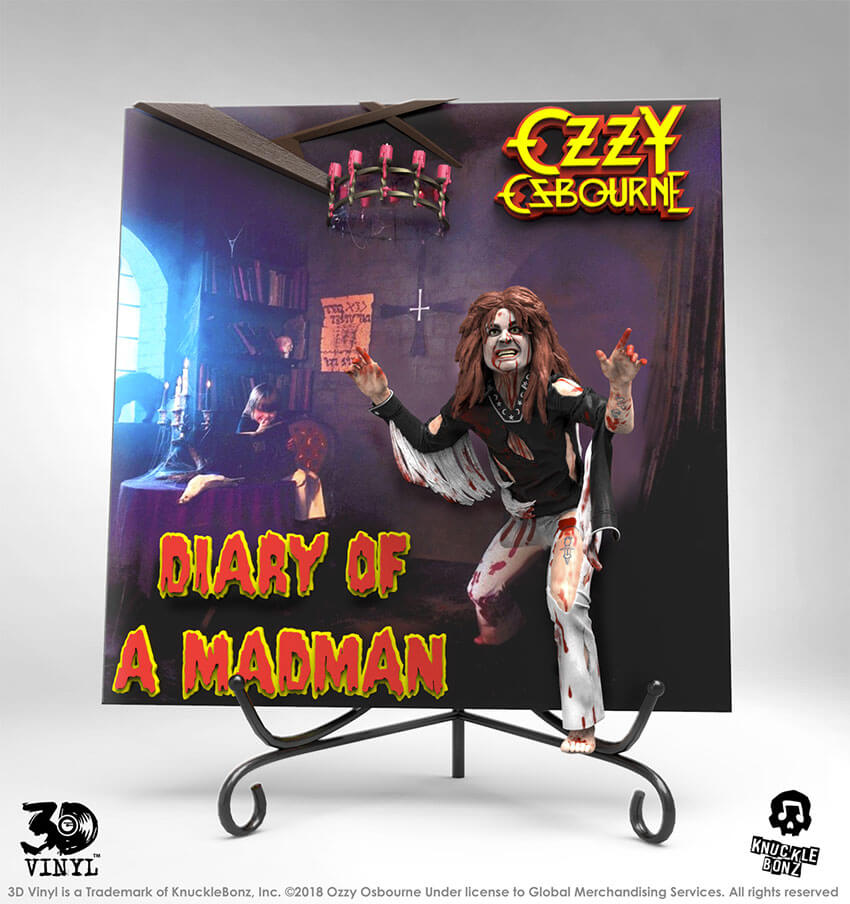 Ozzy Osbourne Diary of a Madman 3D Vinyl