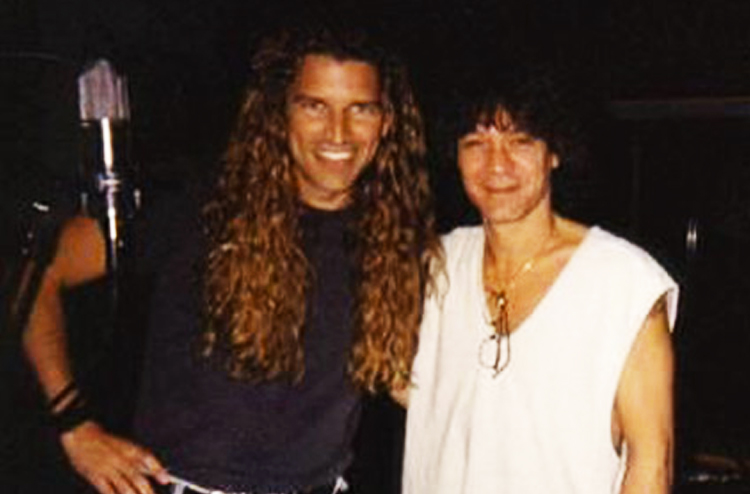 Mitch Malloy and Eddie Van Halen