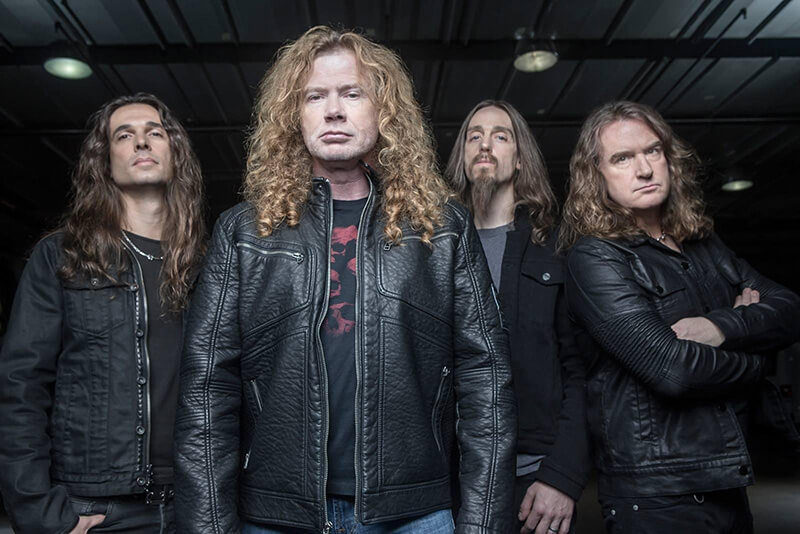 MEGADETH: em turnê pela Europa com Five Finger Death Punch