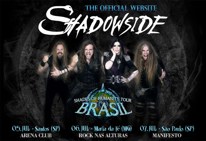 Shadowside Brasil Tour 2019