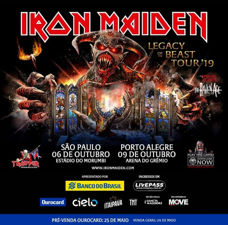 Iron Maiden - Legacy of the Beast Tour