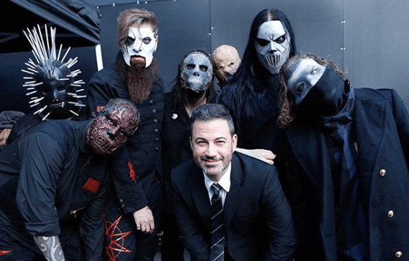 Assista Slipknot tocando novas músicas ao vivo pela primeira vez no Jimmy Kimmel Live