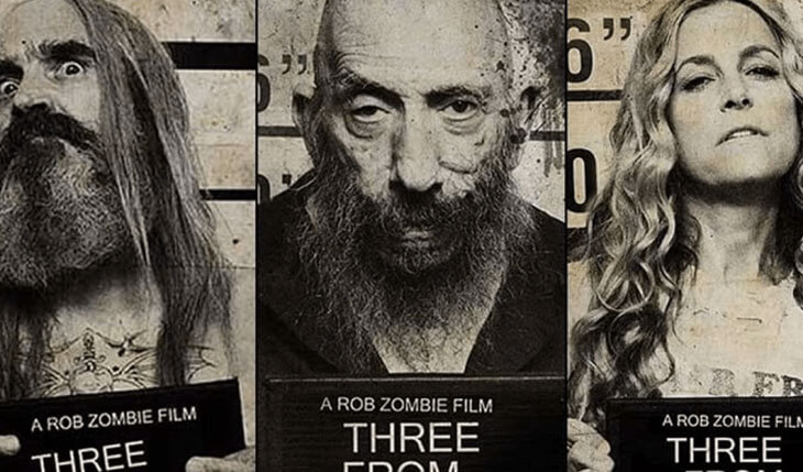 ROB ZOMBIE: lança trailer completo para o filme “3 From Hell”