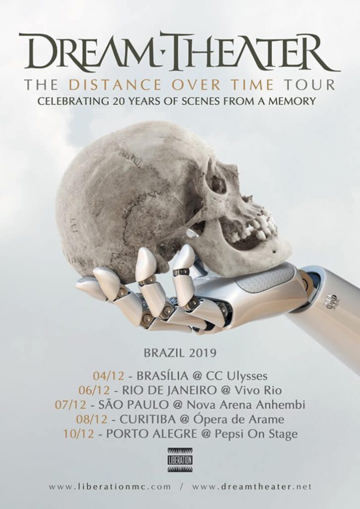 Dream Theater Brasil tour 2019