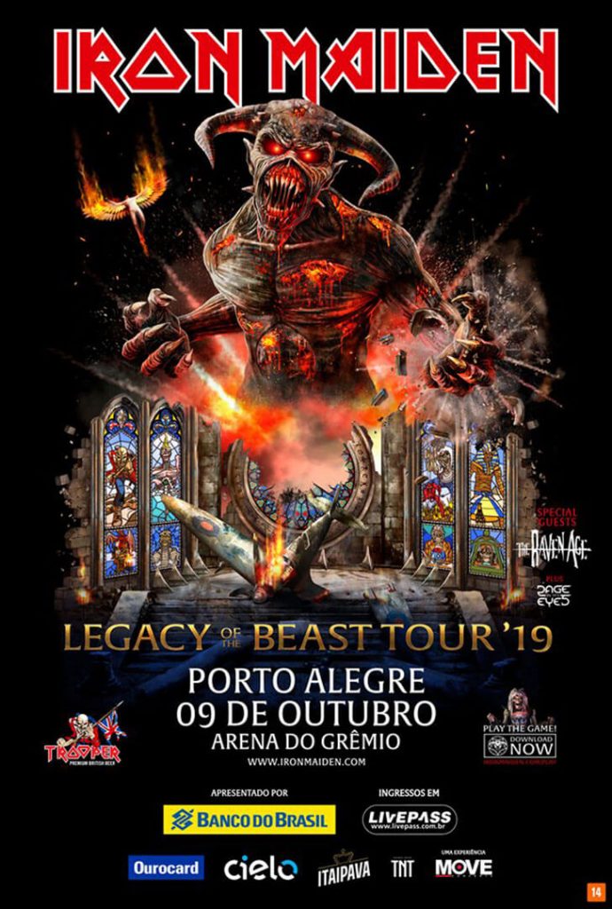 Iron Maiden Legacy Of The Beast Tour