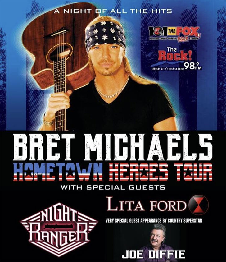 Bret Michaels Hometown Heroes Tour