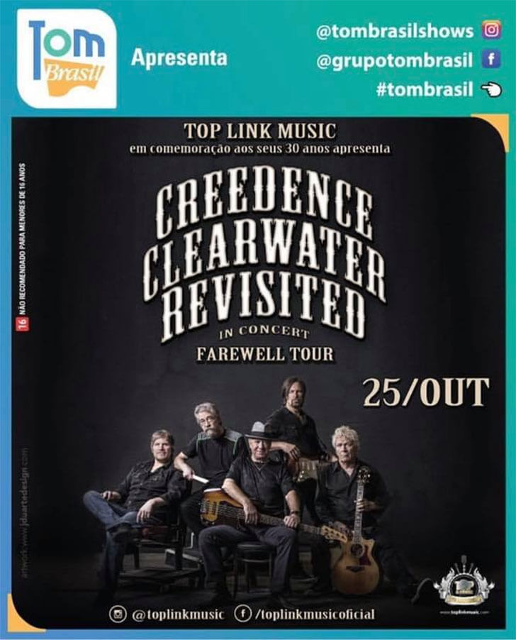 Creedence Clearwater Revisited no Brasil