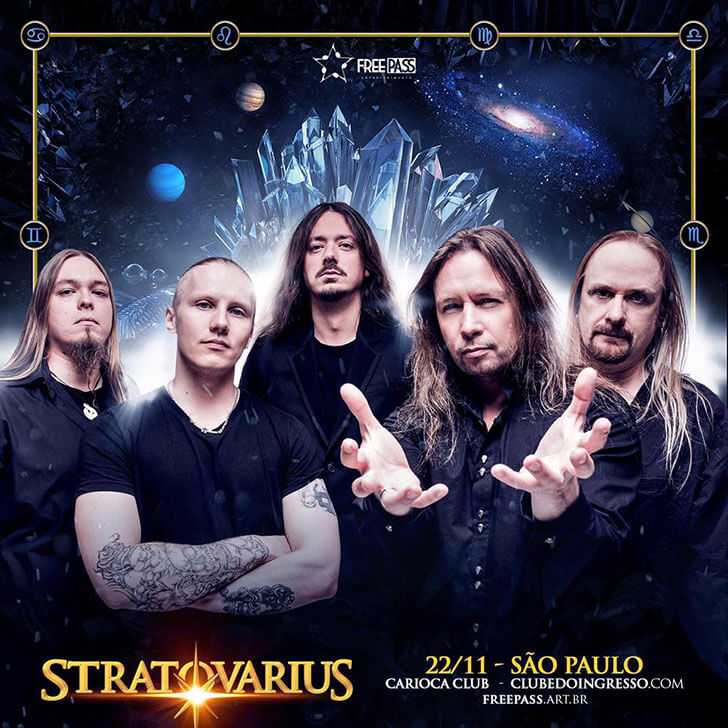 Stratovarius no Brasil 2019