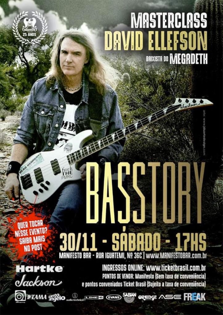 Megadeth: MasterClass com David Ellefson