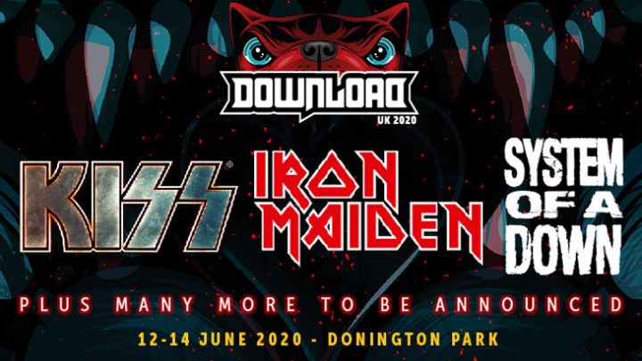 Download UK: anunciados Iron Maiden, Kiss e System Of A Down como os headliners de 2020