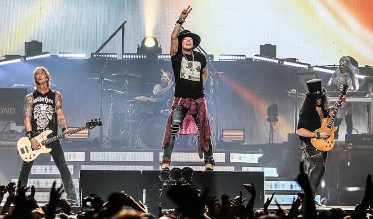 Guns N ‘Roses faz primeiro show de 2019 em Los Angeles