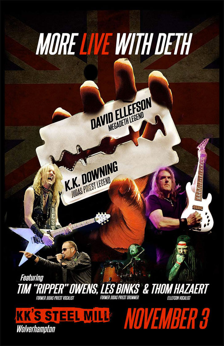 K.K. Downing, More Live With Deth de Ellefson