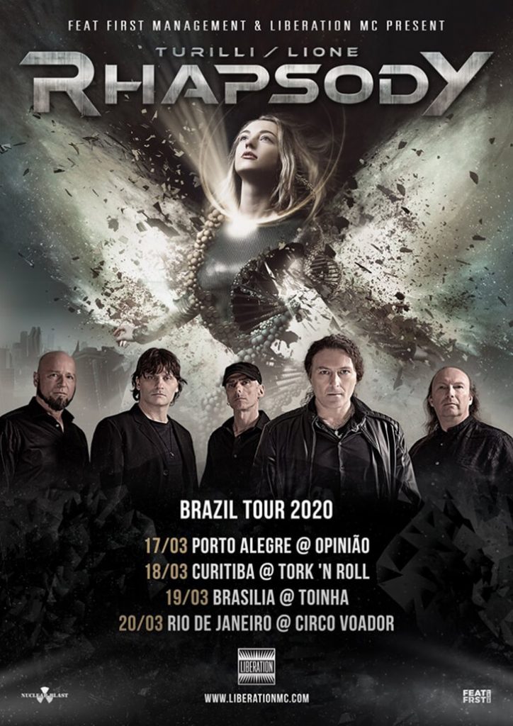 Rhapsody Brasil Tour 2020