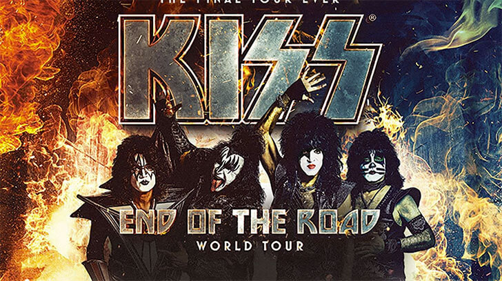 Kiss The End of The Road Tour