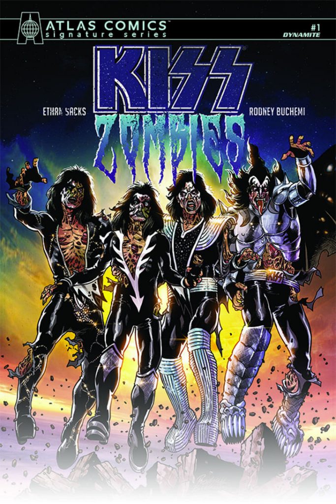 Kiss Zombies Comic Book