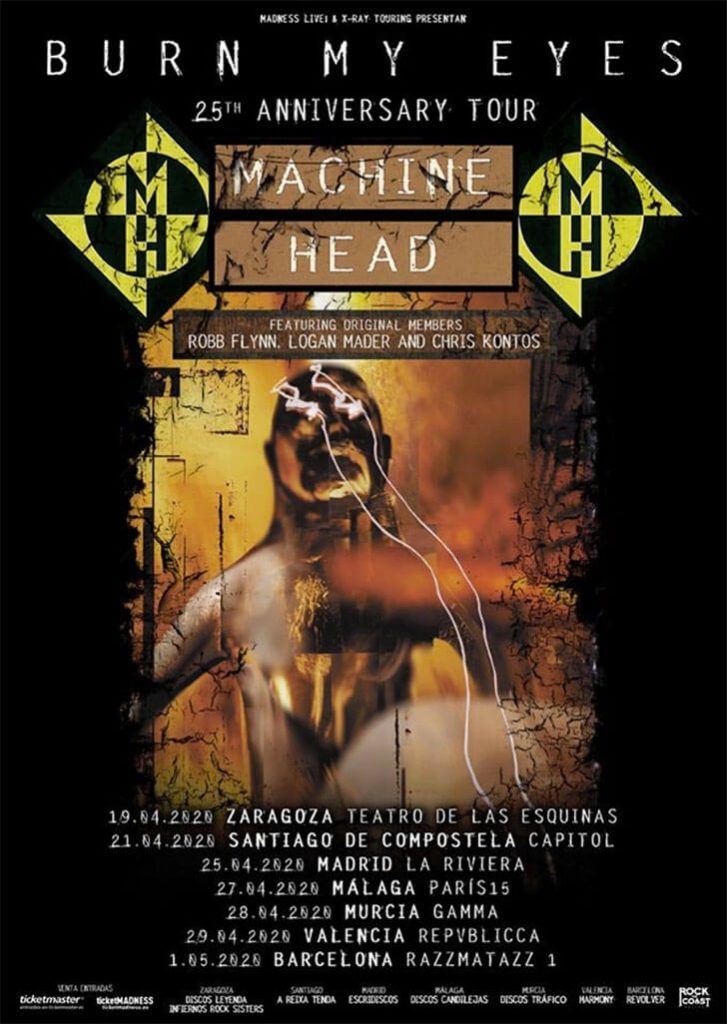 Machine Head Burn My Eyes Tour