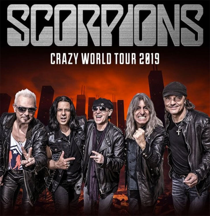 Scorpions Brazil Tour 2019