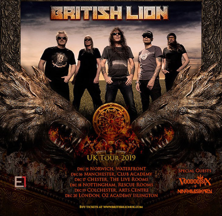 British Lion tour no Reino Unido.