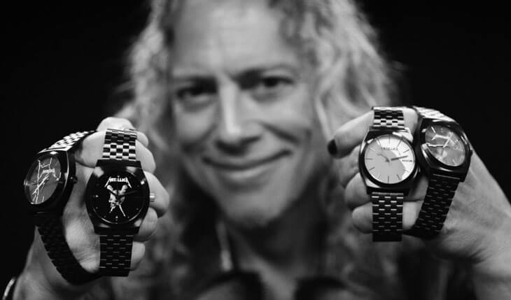 Metallica: Novas adições à sua coleção de relógios Nixon