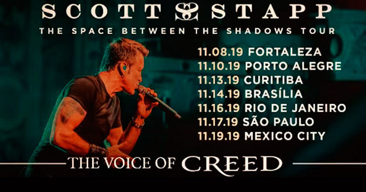 Scott Stapp em Porto Alegre