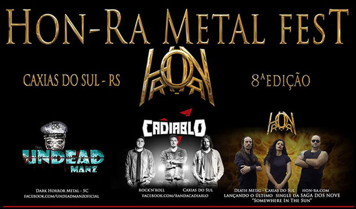 Hon-Ra Metal Fest: Em Novembro acontece a 8ª Edição