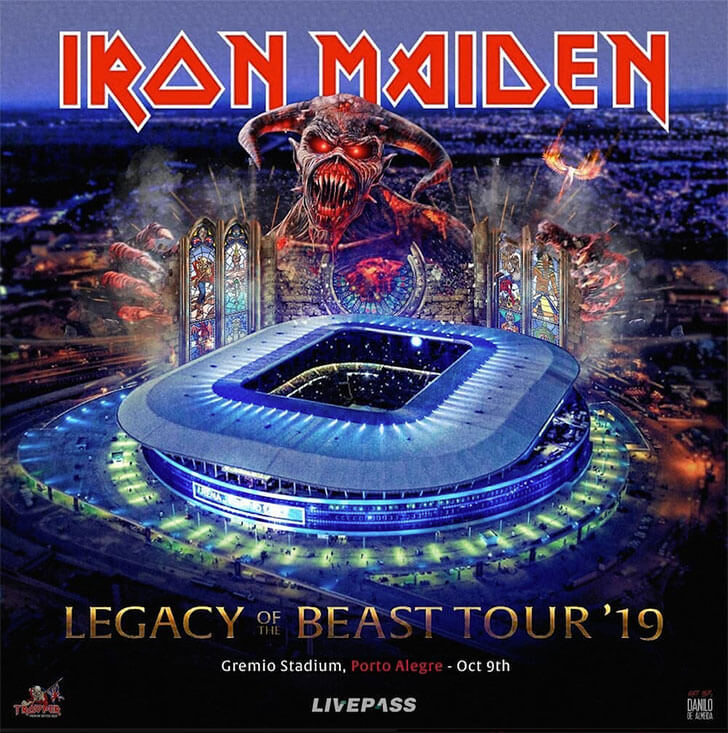 Iron Maiden Legacy of the Beast Porto Alegre