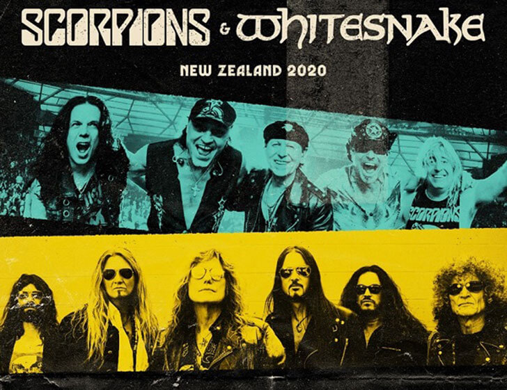 Scorpions e Whitesnake Tour