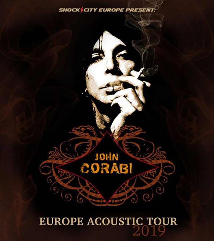 John Corabi: Anunciada tour acústica na Europa