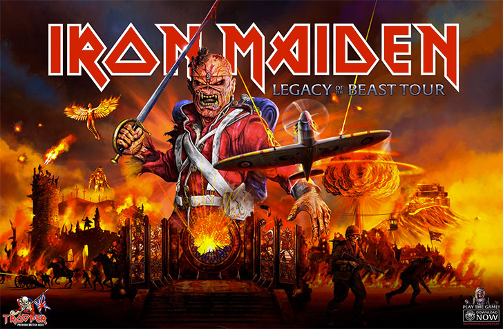 Iron Maiden: Anunciada a data da apresentação na Nova Zelândia