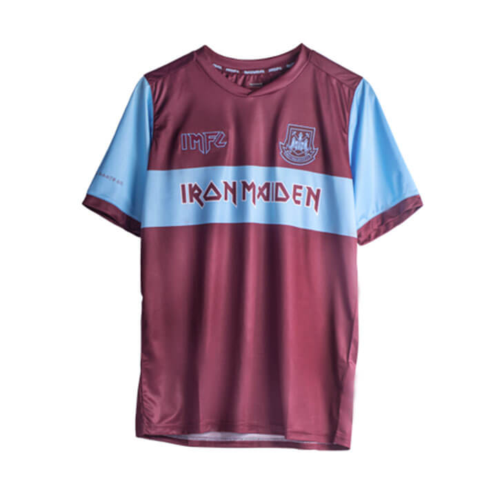 Iron Maiden: Banda lança kit de material esportivo inspirado no West Ham