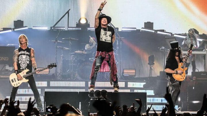 GUNS N ‘ROSES: Turnê européia em maio de 2020