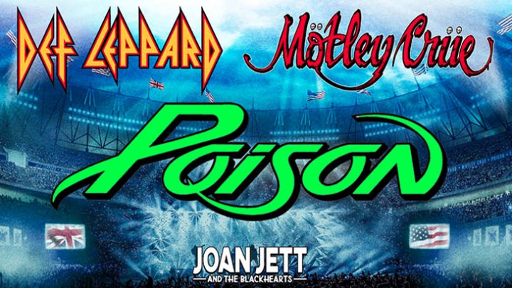 MÖTLEY CRÜE, DEF LEPPARD e POISON: ‘The Stadium Tour’ adiada para 2021