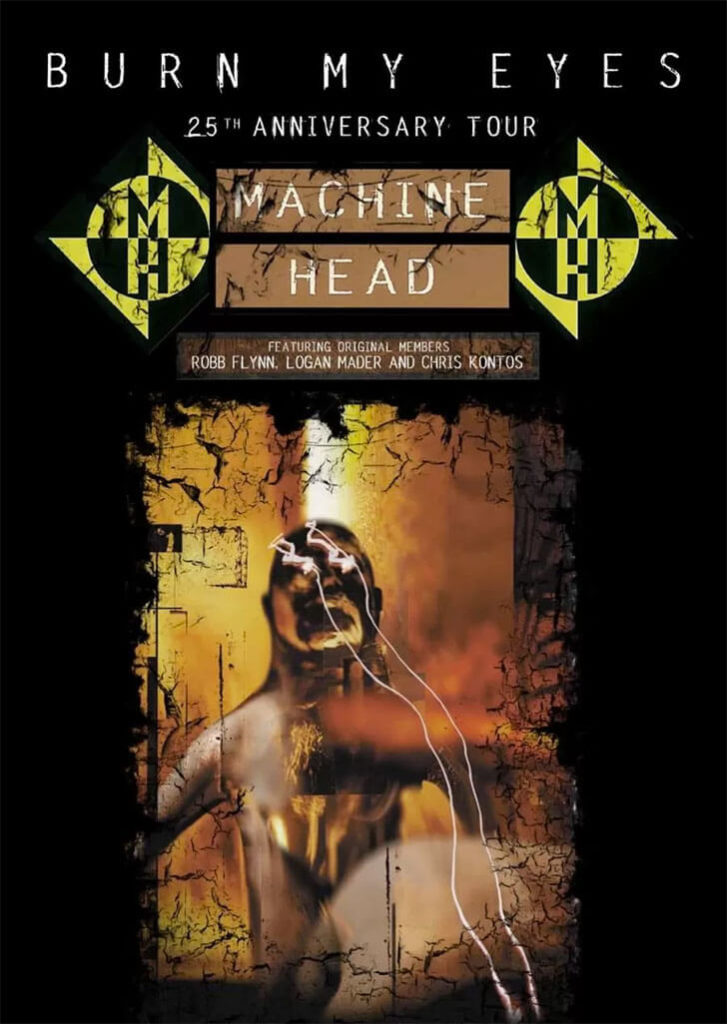 machine head burn my eyes tour