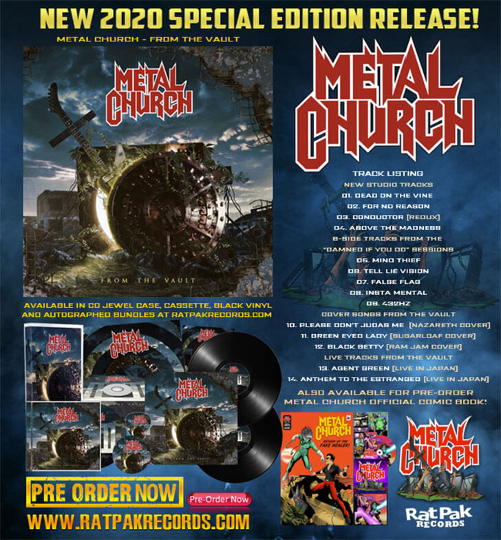 metal church From the Vault