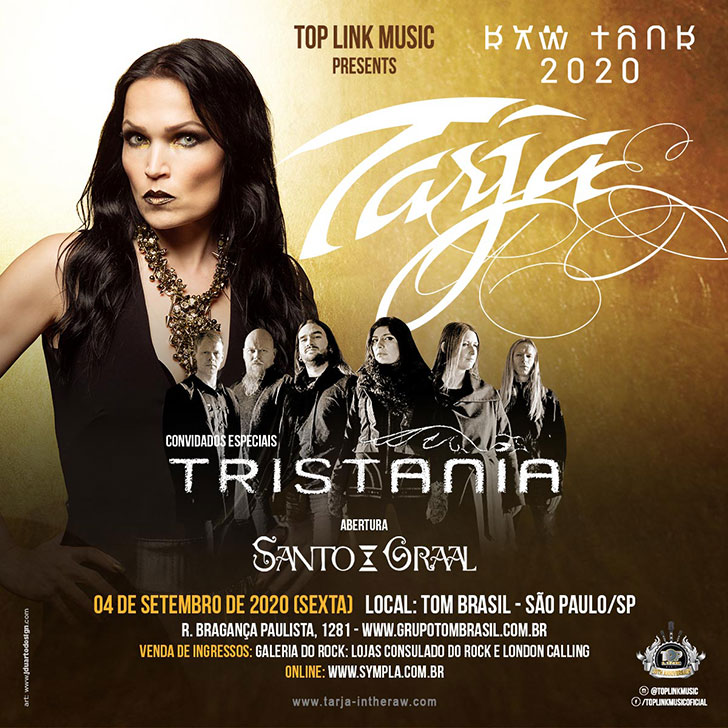 tarja turunen brasil 2020