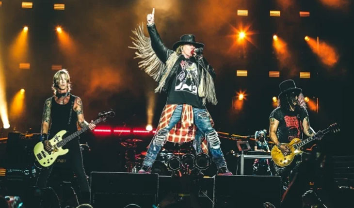 Guns N’ Roses: Banda anuncia datas da turnê norte-americana de 2021