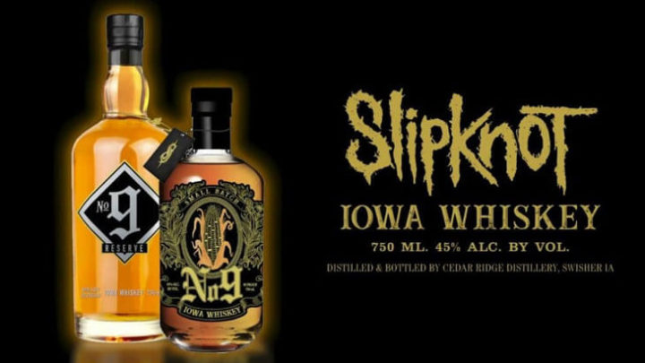 SLIPKNOT: ‘No. 9 Iowa Whiskey Reserve’ à venda pela primeira vez em 2020