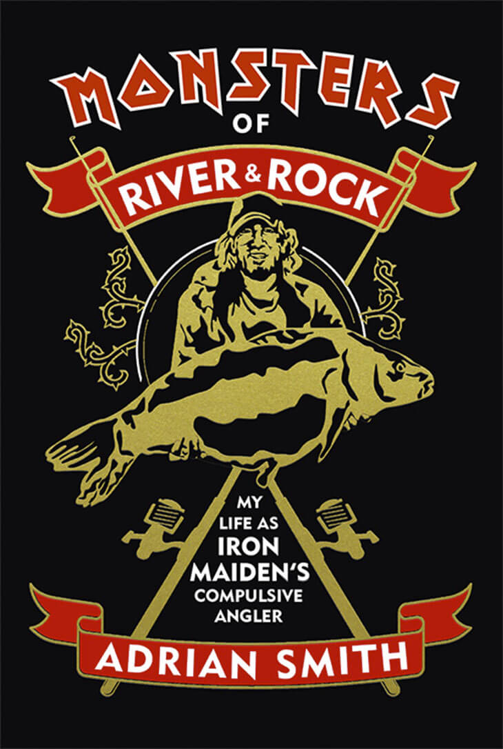 Iron Maiden Adrian Smith Monsters Of River & Rock