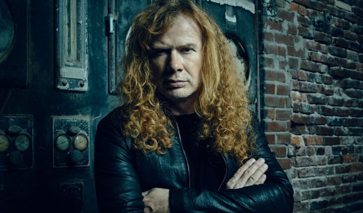 MEGADETH: Dave Mustaine gravando os vocais do novo álbum