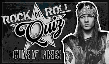 rock n roll quiz guns n roses