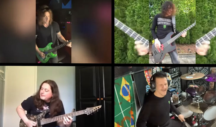 Iron Maiden: Anthrax e Dave Sabo tocando ‘Transylvania’