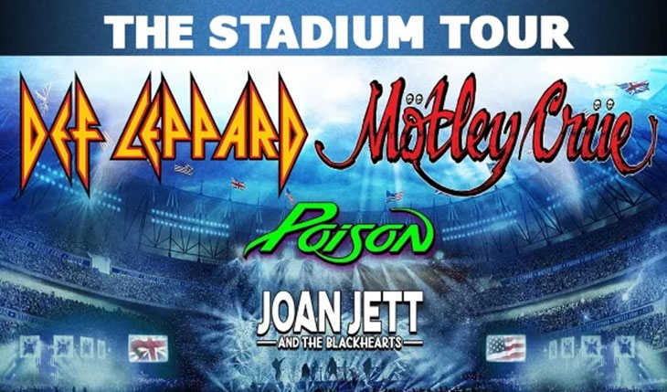 MÖTLEY CRÜE: Anunciadas novas datas para ‘The Stadium Tour’ em 2021