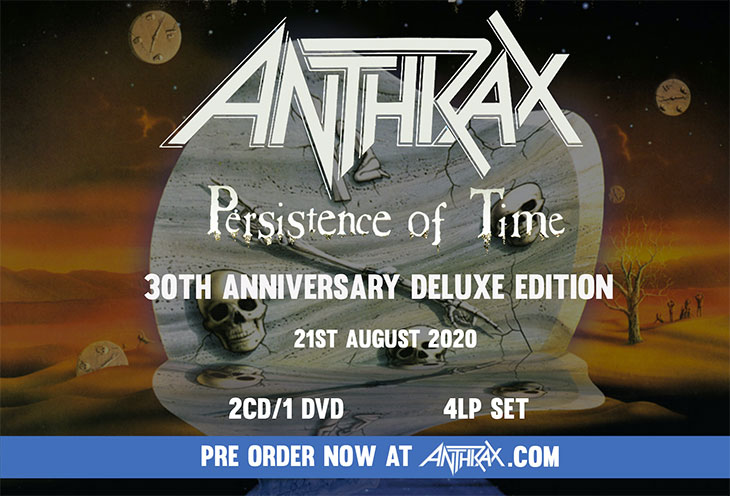 anthrax persistence of time 30th anniversary edition