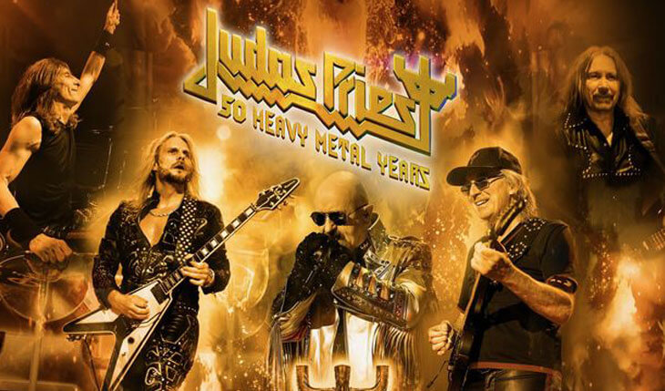 Judas Priest: Tour “50 Heavy Metal Years” tem shows cancelados e outros remarcados para 2021