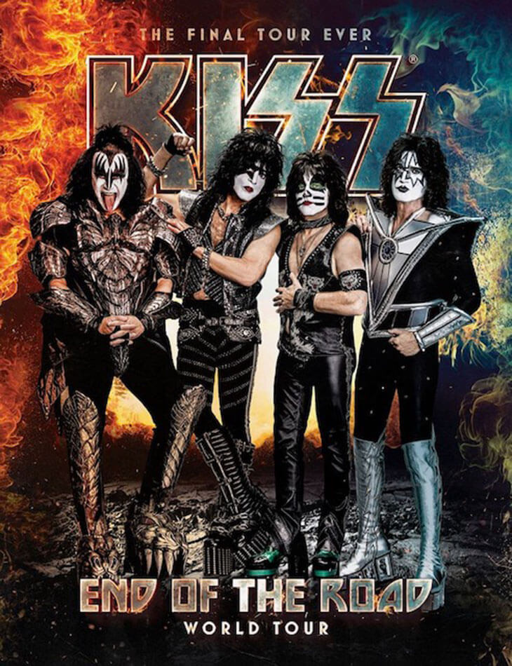 kiss end of the road tour