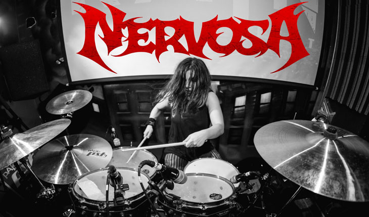 Nervosa: Confira Eleni Nota tocando “Raise Your Fist”