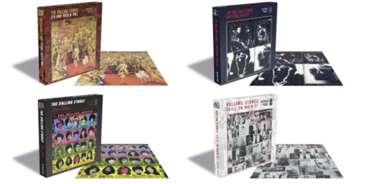 THE ROLLING STONES Jigsaw Puzzles