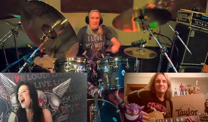 Membros do Iron Maiden, Whitesnake e Evanescence tocando “Live And Let Die” de Paul McCartney