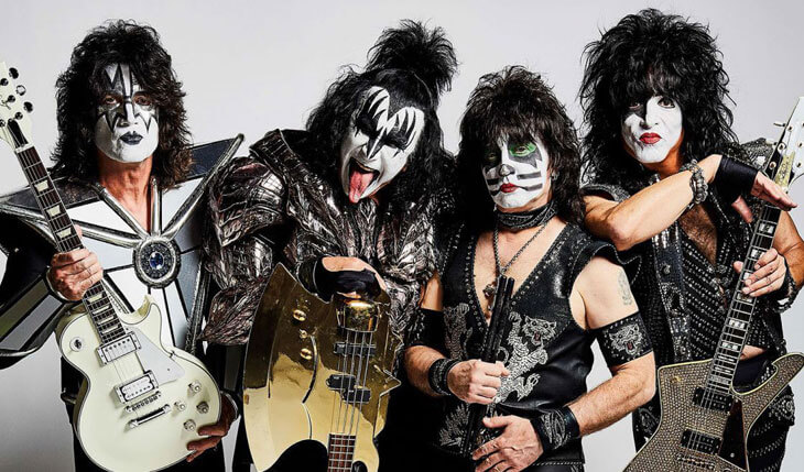 Kiss: Banda anuncia turnê de verão 2021 nos EUA com David Lee Roth